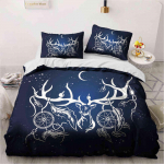 Unen&auml;op&uuml;&uuml;dja Tekikotikomplekt Boheemlaslik Hipi Voodipesukomplekt Queen Size Etniline Tekikott Pol&uuml;ester Boho Sulgedega Tepitud Kate EU single(135x200cm)