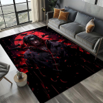 Multikas 3D I-Itachi Jaapani Anime Vaip Vaipkatted elutuppa magamistuppa kodu diivanile kaunistuseks, Laste m&auml;nguala vaip libisemiskindel p&otilde;randamatt 60x90cm( 23x35in )