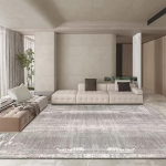 Moodne Abstraktne Vaip Elutuppa Lihtsus 200x300 Salongi Vaibad Elastne Libisemisvastane Mustust H&uuml;lgav Voodi&auml;&auml;re Vaip Lihtne Puhastamine 80*120cm