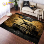 World Of Tanks M&auml;nguvaip elutuppa magamistuppa laua kaunistuseks vaipkatted k&ouml;&ouml;giuksele libisemiskindel p&otilde;randamatt Alfombra S&uuml;nnip&auml;evakingitus 60x90cm