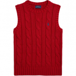 Polo Ralph Lauren Vest FW25 Kaablikootud Puuvill Lapsed Laste vest CWPOSWEG6820594-620 XL