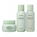 Tonymoly Chok Chok Green Tea vesine nahahoolduskomplekt 2 (tooner + losjoon) #Toner 200ml + Lotion 200ml + Cream 100ml