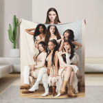 Katseye Kpop Tekk Kvaliteetne Super Soe Voodipesu Tekid Talv Lapsed Diivan Voodi Kohev Voodikate 40x50in