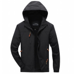 Paksu meeste tuulekindel High Street Army roheline jope suures suuruses 5XL must