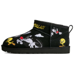Palace x Looney Tunes x UGG Classic Ultra Mini Saapad Must Unisex Tossud 1181891-BLK 43
