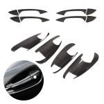 Mercedes Benz CE GLK ML CLA klassi W166 W117 X204 W204 W212 W246 jaoks s&uuml;sinikkiust tekstuuriga auto v&auml;lisukse k&auml;epide/kauss door handle trim