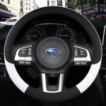 Nahast rooliratta kate libisemisvastane Subaru Forester Legacy XV BRZ WRX kvaliteetne auto must