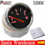 52 mm k&uuml;tusetaseme n&auml;idik E-1/2-F 0-190 oomi merepaadi auto&otilde;lipaagi n&auml;idik punase taustvalgustusega 9-32 V, RU/Hispaania laev BS 0-190 ohm