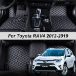 Eritellimusel valmistatud nahast auto p&otilde;randamatid Toyota RAV4 2013 2014 2015 2016 2017 2018 vaibad vaibad jalapadjad Price For 5 seatsO8v