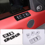 Land Rover Range Rover Sport 2014-2017 ABS h&otilde;bedase autoklaasi t&otilde;stenupu raamile dekoratiivkleebisega auto salong Style B
