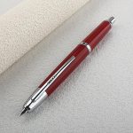 Jinhao 20 Press-t&otilde;mmatav elevandiluuvalge t&auml;itesulepea EF/F teraga koos konverteriga, vaik, kirjutamiskingitus F 0.5MM