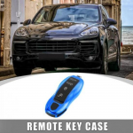 Remote Key Cover Key Fob Case Cover Shell Set fit for Porsche Cayenne Panamera