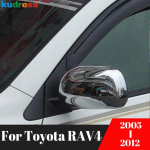 Toyota RAV4 RAV 4 2005 2006 2007 2008 2009 2010 2011 2012 jaoks ABS Kroomitud Auto K&uuml;ljeukse Tahavaatepeegli Kate Liistud Tarvikud