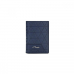 S.t. Dupont Firehead 2cc Card Coin Wallet Blue Ci161611fh Single option