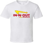 in-N-Out Burger Kiirtoit T-s&auml;rk Valge S valge