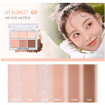2aN Better Me Eye Palette 19 colors 01 SUNLIT