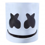 Halloween LED DJ Mask Elutruu Marshmello Mask Hingav Kiiver Mask Vastupidav Karnevali Festivali Halloweeni Peo Rekvisiidid Cosplay