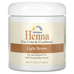 Rainbow Research, Henna, Juuksev&auml;rv ja Palsam, Helepruun, 4 untsi (113 g)