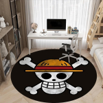 1 tk One Piece kolju kontori &uuml;mmargune vaip, sisevaip sobib kontorisse, kontoritoolide alla, magamistuppa, elutuppa, kodu kaunistamiseks a0908127 120cm by 120cm