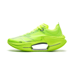 Li Ning Shadow 3 Essential Cushioning, Wear Resistant Low top Casual Running Shoes Men's Fluorescent Bright Green ARRW003-5 43.5
