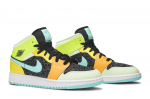Air Jordan 1 Mid SE GS Clover BQ6931-037 37.5