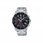 CASIO meeste EFV540D-1A Edifice Kronograaf Roostevabast terasest k&auml;ekell Must k&auml;ekell EFV-540D-1AVUPR Random Watch Box
