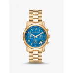 Michael Kors Runway kuldse tooniga k&auml;ekell MK7353 kuld