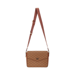MCM Himmel k&otilde;ikjal logotr&uuml;kiga reguleeritava &otilde;larihmaga messenger-kott Meeste &otilde;lakott konjakitoonis MMMEAAC01CO001 Basic Set (Bag+Dust Bag)