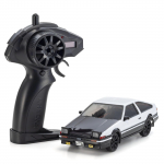 Kyosho Egg FIRST Toyota Sprinter Trueno AE86 66612Z MINI-Z Valge/Must