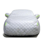 Paksenatud suur puuvillane tekk auto katteks: P&auml;ikese- ja rahekaitse soojusisolatsiooniga Premium Cover Fabric (Thickened Hail Protection) kamuflaaž