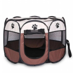 Kaasaskantav kokkupandav lemmikloomatelk Kennel Kaheksanurkse aiaga kutsikate varjupaik Lihtne kasutada &otilde;ues Lihtne kasutada Suured koerapuurid Kassipiirded 73x73x43cm