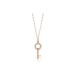 Tiffany & Co. Keys Collection Magus kaelakee Naiste kaelakee Roosa-Kuld GRP10435 Box,16