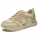 Naiste Golf Mustad Spordijalatsid Mugavad Kevad V&auml;lisjalatsid T&uuml;drukute Golfi Tossud Golfim&auml;ngija Treeningjalatsid Rula Jalatsid Madala S&auml;&auml;rega 35 khaki