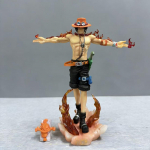 28cm Anime One Piece Ace Kuju Portgas D Ace Tegevuskuju PVC Kuju Kogutav Mudel M&auml;nguasjad lastele j&otilde;ulukingitused