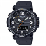 Casio Pro Trek Meeste Roostevabast Terasest 100M Veekindel Analoog-Digitaalne Alarmi Kvartsikell PRW-6600Y-1A9 must