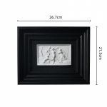 Betoonist kolmem&otilde;&otilde;tmeline reljeefskulptuur Dekoratiivne maal Abstraktne figuur Raam Pildiraam Taustseinakaunistus