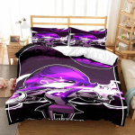 Murder Drones Anime Voodipesu Komplekt Tekikott Padjap&uuml;&uuml;r Laste Magamistoa Voodi Kolmeosaline Komplekt &Uuml;he- Kahe- Kuningliku Voodi Komplekt Kingitust&ouml;&ouml;riist 70x133cm 2pcs