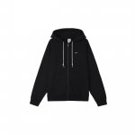 Nike tikitud logo lukuga pusa pikkade varrukatega dressipluus meeste pealisr&otilde;ivad must DR0404-010 M
