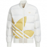adidas Originals Kahepoolne Puhvjakk Valge Kuld Naistele JL8410 M