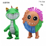 Nightmare Critters 4. peat&uuml;kk Pianosaurus Doey Pehme m&auml;nguasi L&otilde;ngakass M&auml;nguasja Mudel Toa Kaunistus Laua Kaunistused S&uuml;nnip&auml;evad Kingitused M&auml;nguasjad