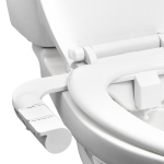 Bidee lisa WC-poti k&uuml;lge Isepuhastuv Kahe otsikuga Reguleeritav surve