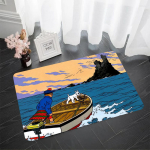 Tintin Tintini ja Milou seiklused P&otilde;himatt Uksematid Kodune Vaip Jalamatt Vannituba Imavad Matid Libisemisvastased Matid Kodu 80x120cm
