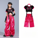 T&uuml;drukute Hip Hop L&uuml;hike Top L&auml;ikivad Cargo P&uuml;ksid Poiste T-s&auml;rk Street Dance L&uuml;hikesed P&uuml;ksid Laste Streetwear Laste Jazzi T&uuml;drukute Grupi R&otilde;ivakomplektid 110