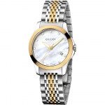 Gucci YA126513 G-Timeless P&auml;rlmutterkettaga Naiste K&auml;ekell 27mm