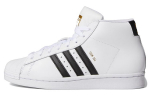 Adidas Originals Pro Model J libisemiskindlad keskmise k&otilde;rgusega laste rulaketsid Valge Must Teismelised FV5724 35.5