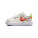 Nike Force 1 LV8 TD J&auml;neseaasta Beebisneaker Kreemjas Valge Pestaud-Sinine FJ4886-181 25