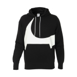Nike Logo Print Drawstring Hoodie Men hoodies Black DH1028-010 L white