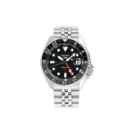 Seiko 5 Seeria Klassikaline Konservkell 100 Meetrit Veekindel Mehaaniline Liikumine Roostevabast Terasest Rihm Meeste kellad Must SSK001K1 Cool Black