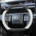 Nahast autojuhtimiskangi kate Citroen C3 Hybrid e C3 2023 2024 2025 jaoks Libisemisvastane Auto siseosa Citroen e C3 Tarvikud 2025