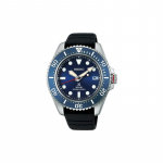 SEIKO prospex 200 meetrit veekindel p&auml;ikeseenergia kvarts silikoonrihm meeste k&auml;ekell sinine sihver SBDJ055 sinine